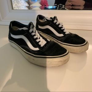 VANS old skool black shoes